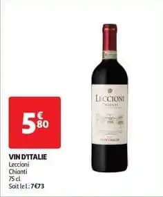Frescobaldi - vin d'italie leccioni chianti