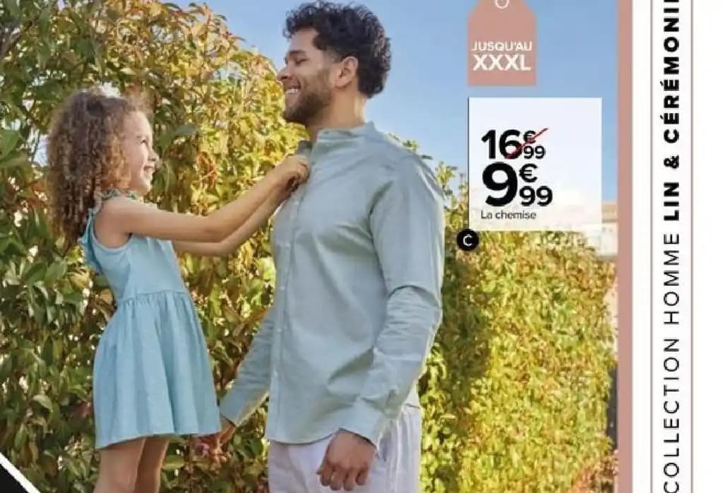 Chemise Lin Manches Longues Homme