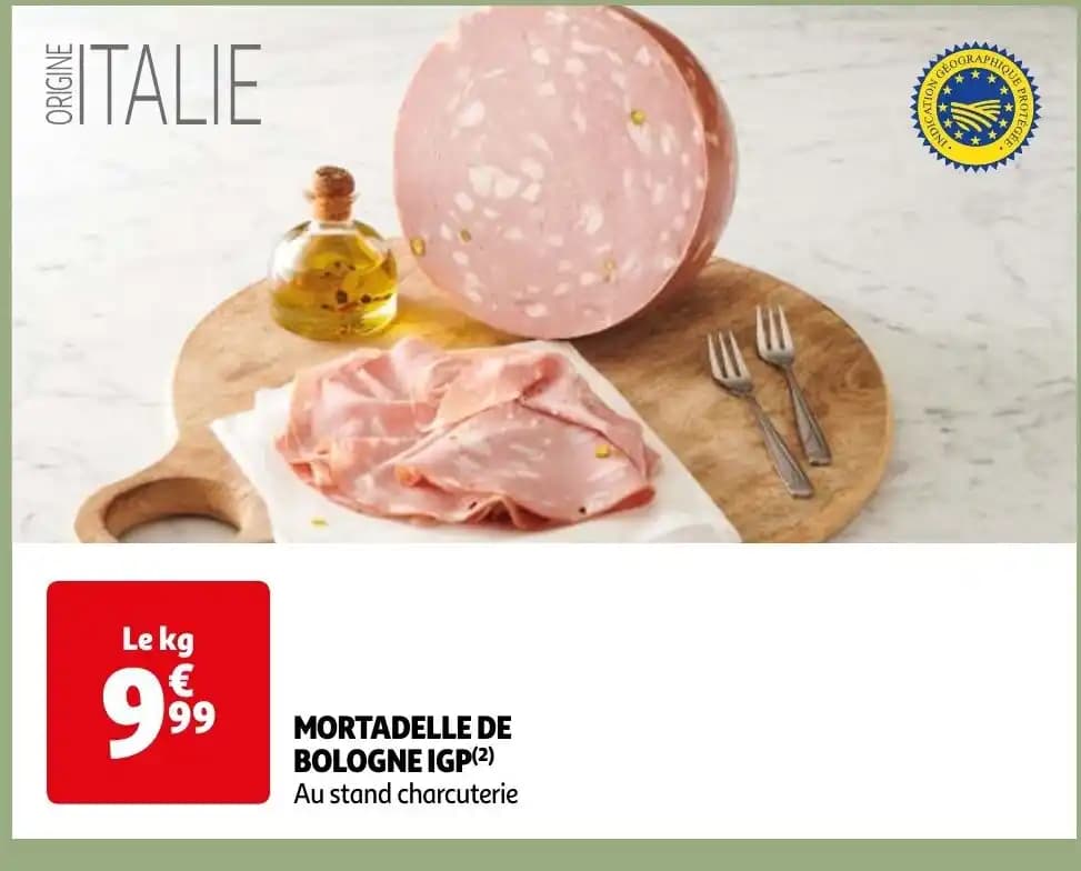 MORTADELLE DE BOLOGNE IGP