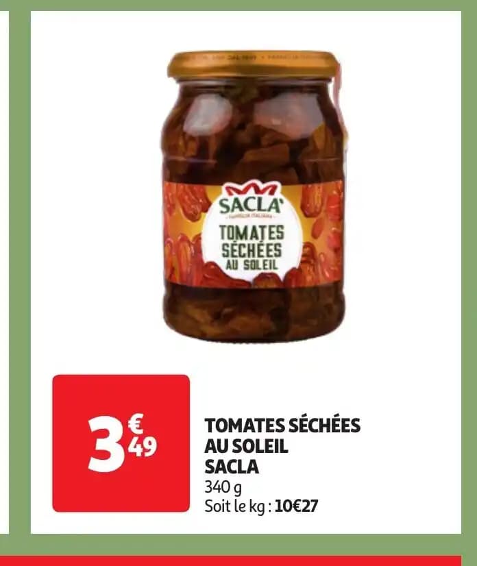 TOMATES SÉCHÉES AU SOLEIL SACLA