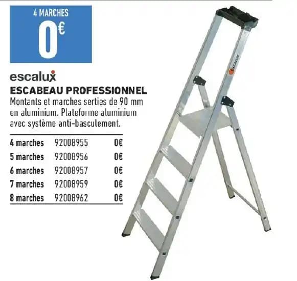 ESCABEAU PROFESSIONNEL
