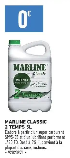 MARLINE CLASSIC 2 TEMPS 5L