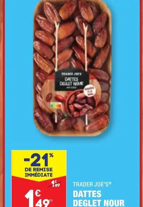 DATTES DEGLET NOUR Moelleuses.