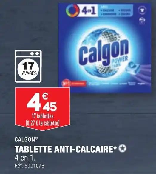 CALGON® TABLETTE ANTI-CALCAIRE*✪
