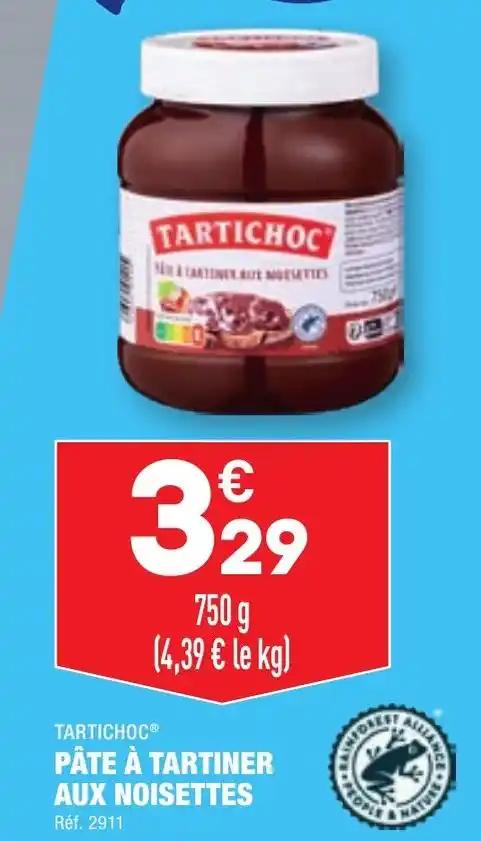 PÂTE À TARTINER AUX NOISETTES