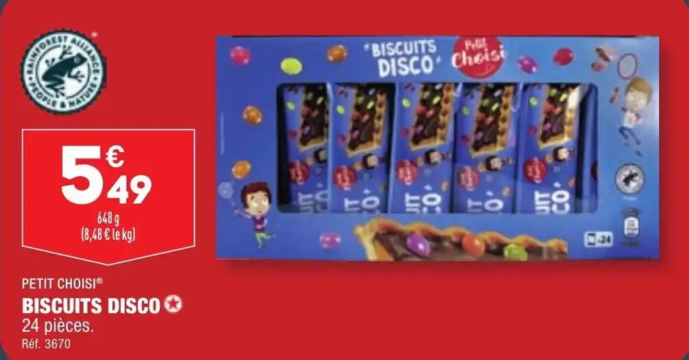 PETIT CHOISI® BISCUITS DISCO ✪