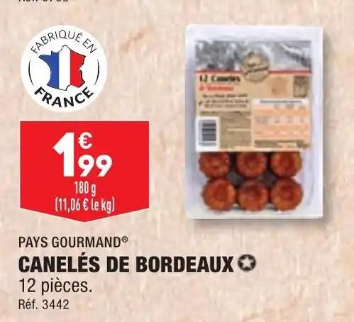 PAYS GOURMAND® CANELÉS DE BORDEAUX✪