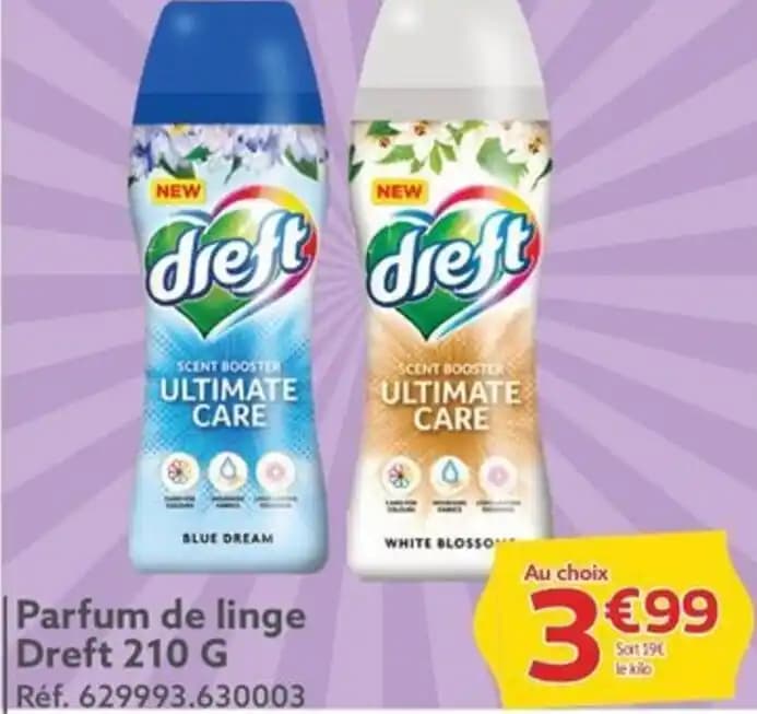 Parfum de linge Dreft 210 G