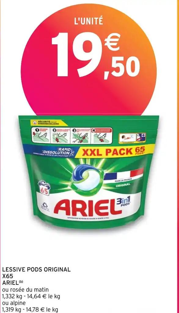 LESSIVE PODS ORIGINAL X65 ARIEL (b)