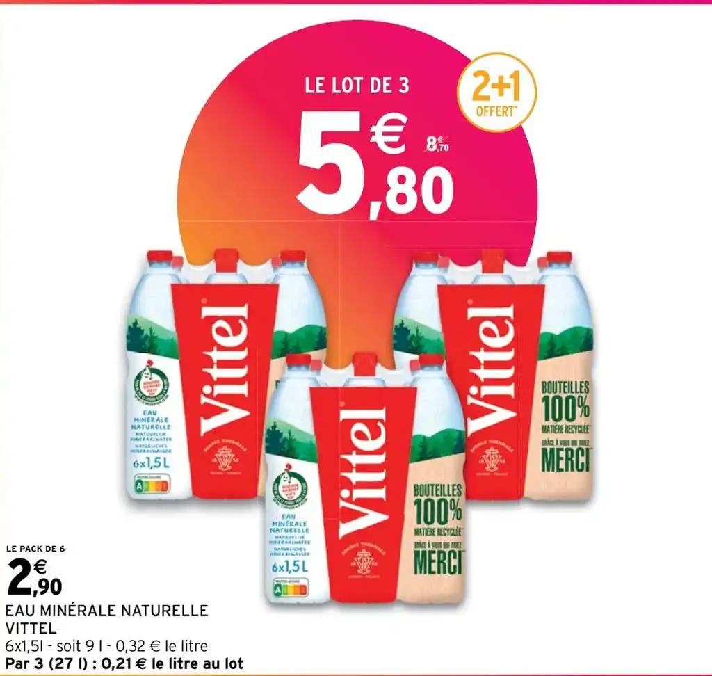 EAU MINÉRALE NATURELLE VITTEL