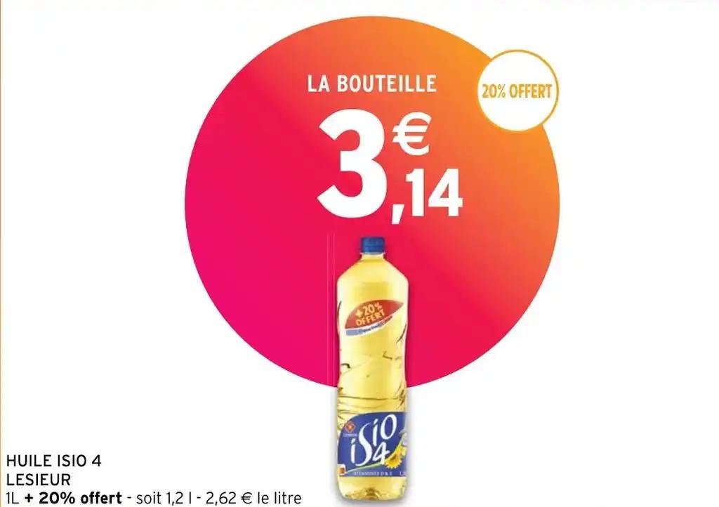 HUILE ISIO 4 LESIEUR