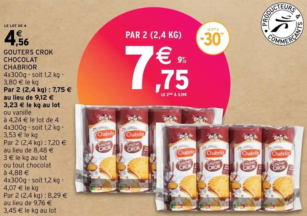 GOUTERS CROK CHOCOLAT CHABRIOR