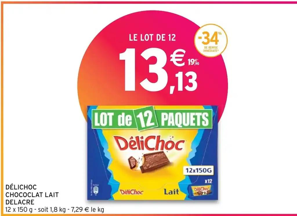 DÉLICHOC CHOCOCLAT LAIT DÉLICHOC