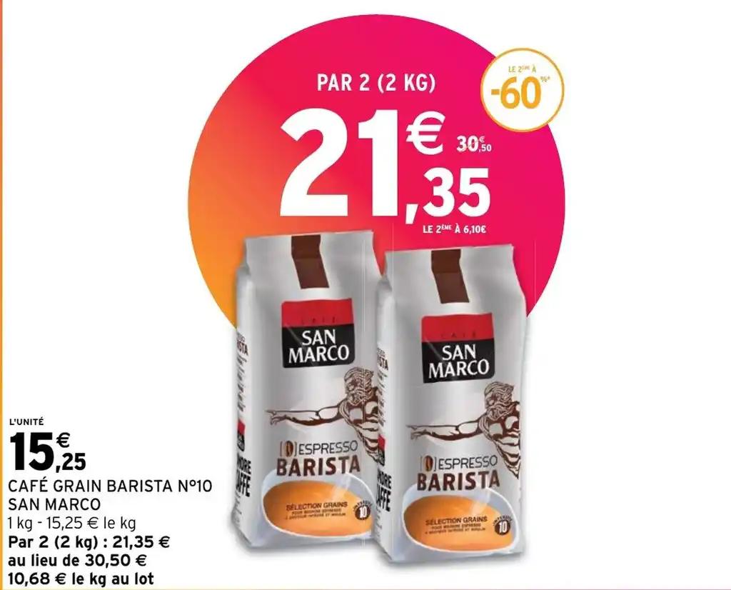 CAFÉ GRAIN BARISTA Nº10 SAN MARCO