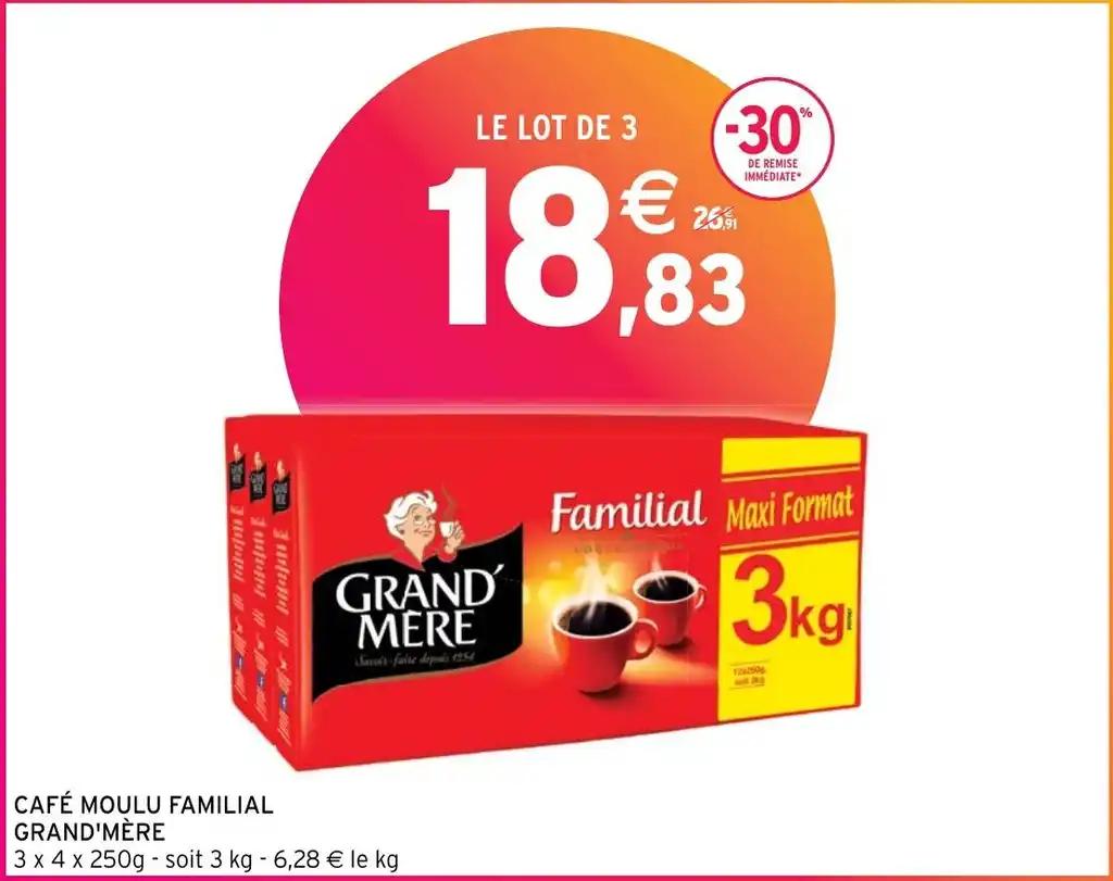 CAFÉ MOULU FAMILIAL GRAND'MÈRE