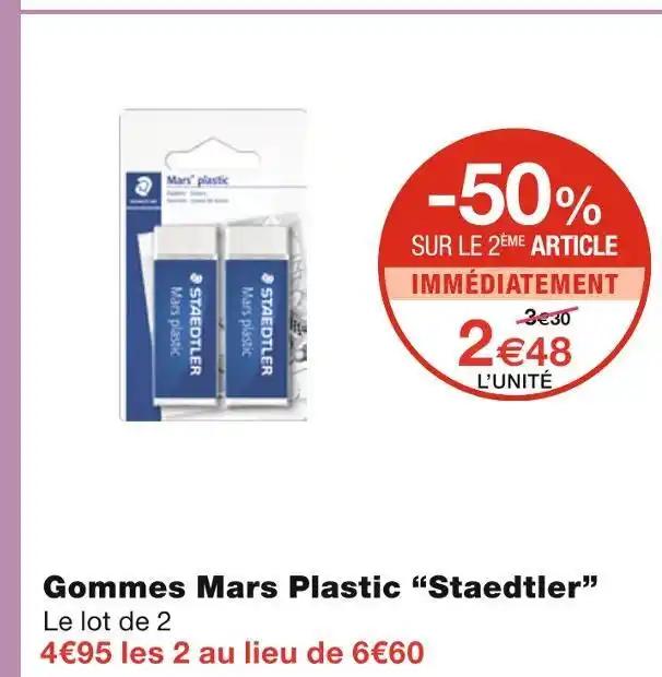 Staedtler Gommes Mars Plastic