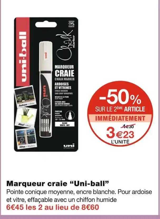 Uni-ball Marqueur craie