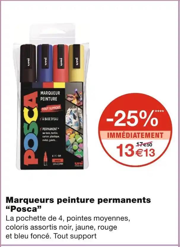 Posca Marqueurs peinture permanents