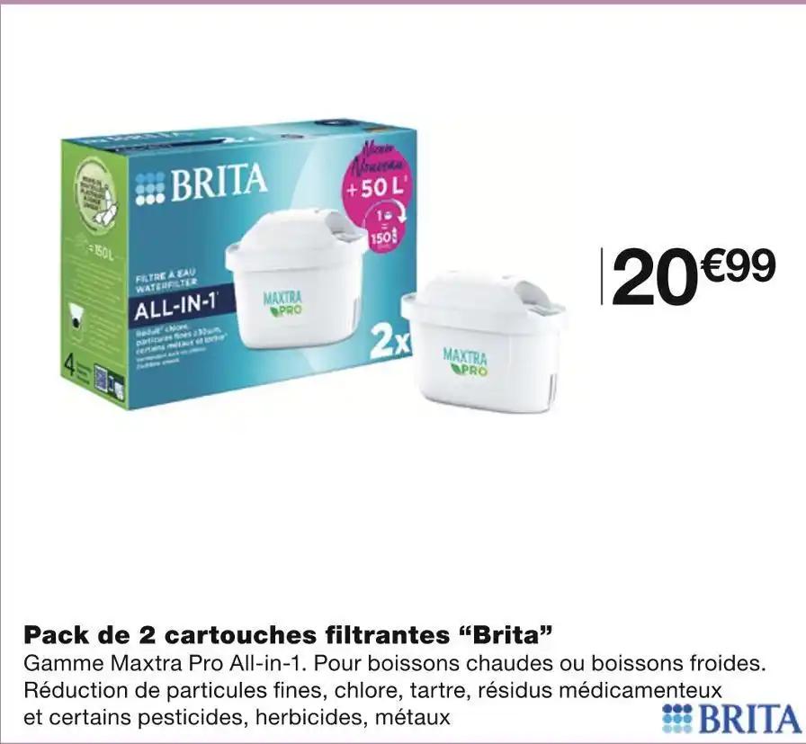 Brita Pack de 2 cartouches filtrantes