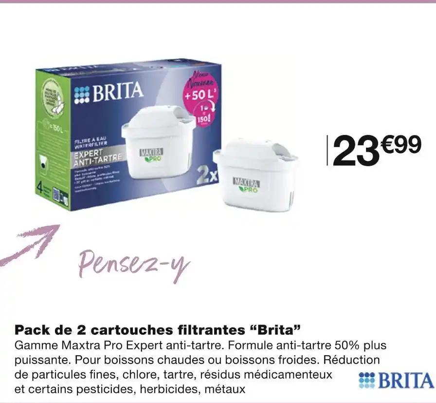 Brita Pack de 2 cartouches filtrantes