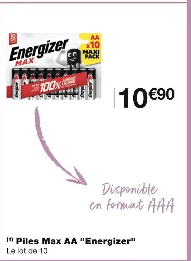 Energizer Piles Max AA “Energizer”Max AA