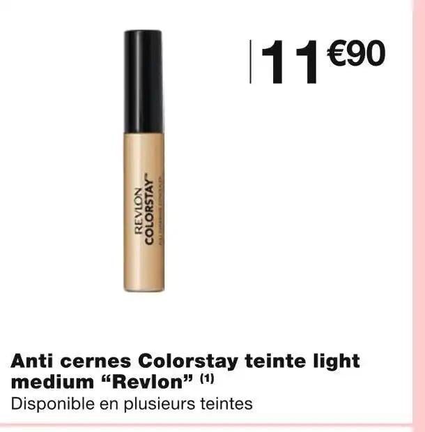 Revlon Anti-cernes Colorstay teinte light medium(1)
