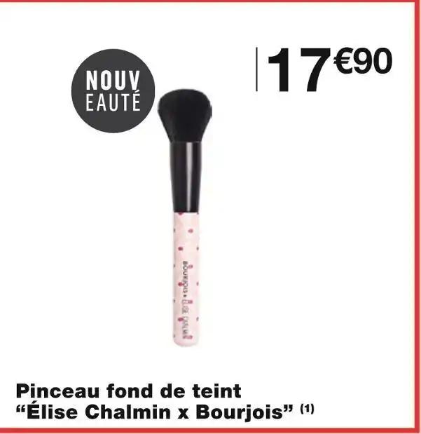 Élise Chalmin x Bourjois Pinceau fond de teint