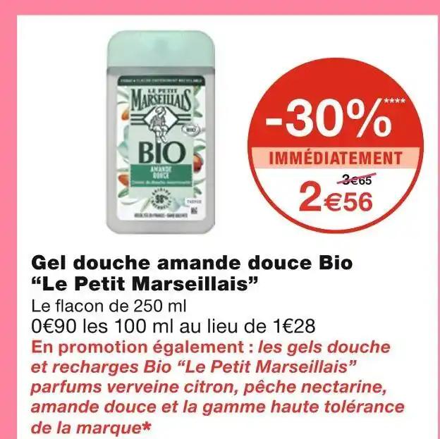 Le Petit Marseillais Gel douche amande douce Bio