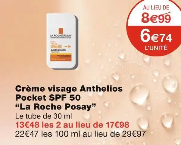 La Roche Posay Crème visage Anthelios Pocket SPF 50