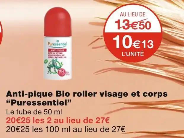Puressentiel Anti-pique Bio roller visage et corps