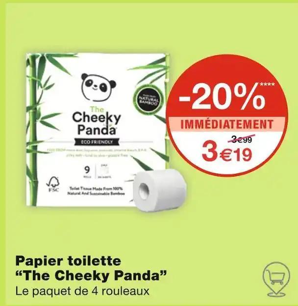 The Cheeky Panda Papier toilette