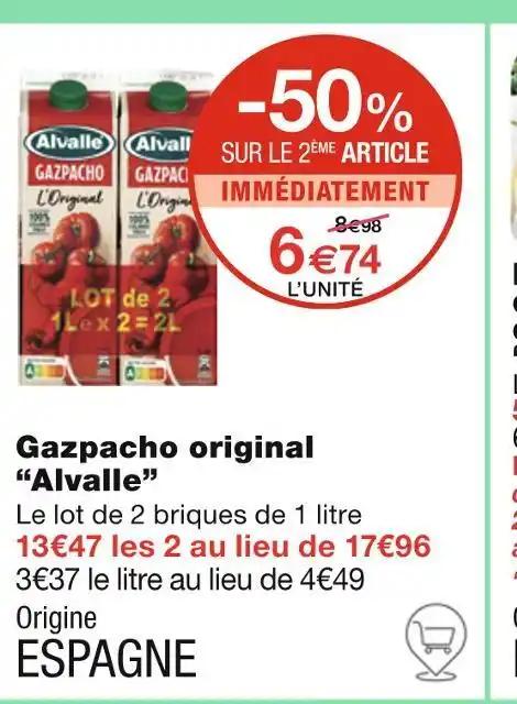 Alvalle Gazpacho original