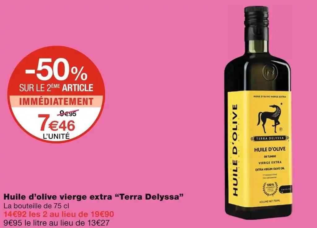 Terra Delyssa Huile d’olive vierge extra