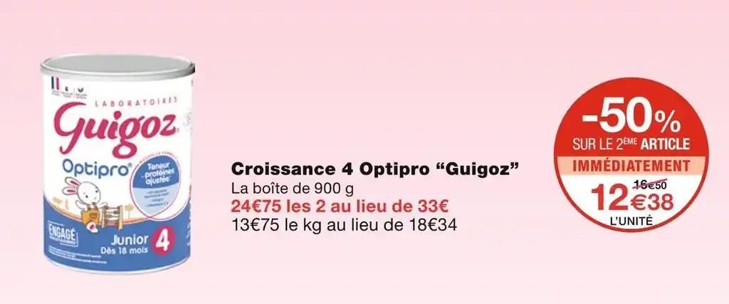 Guigoz Croissance 4 Optipro