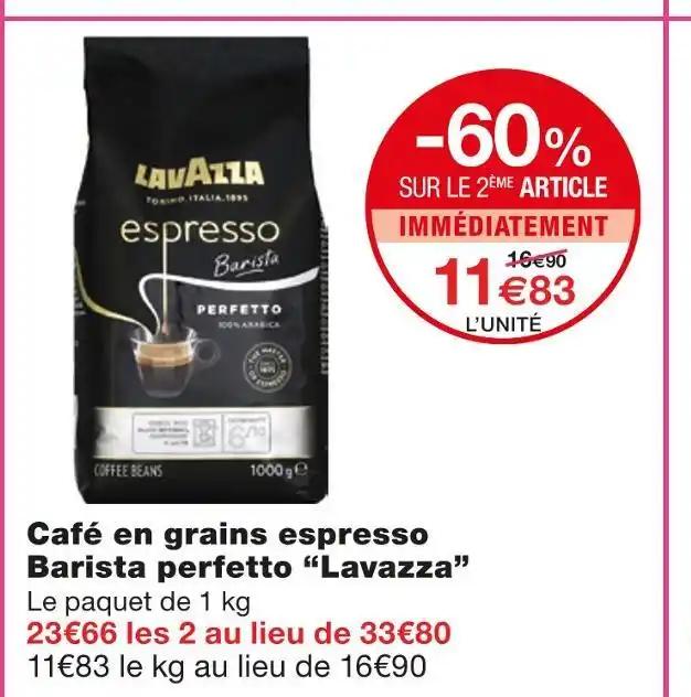 Lavazza Café en grains espresso Barista perfetto