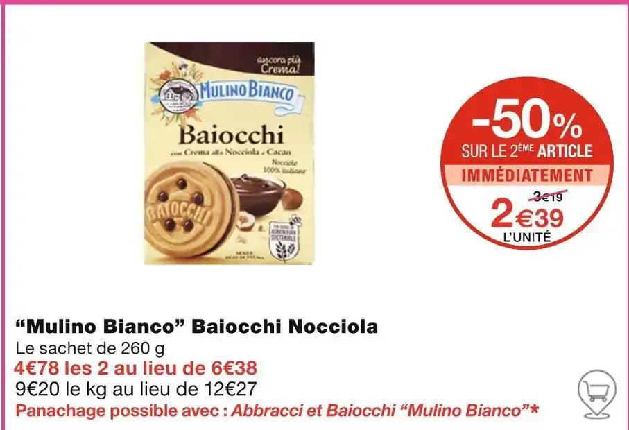 Mulino Bianco Baiocchi Nocciola