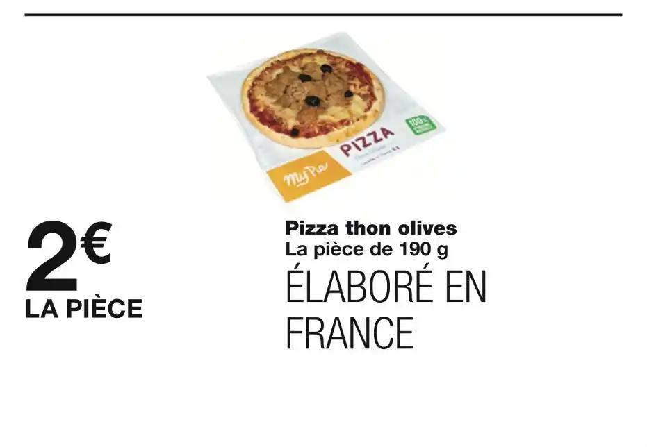 my Pie Pizza thon olives