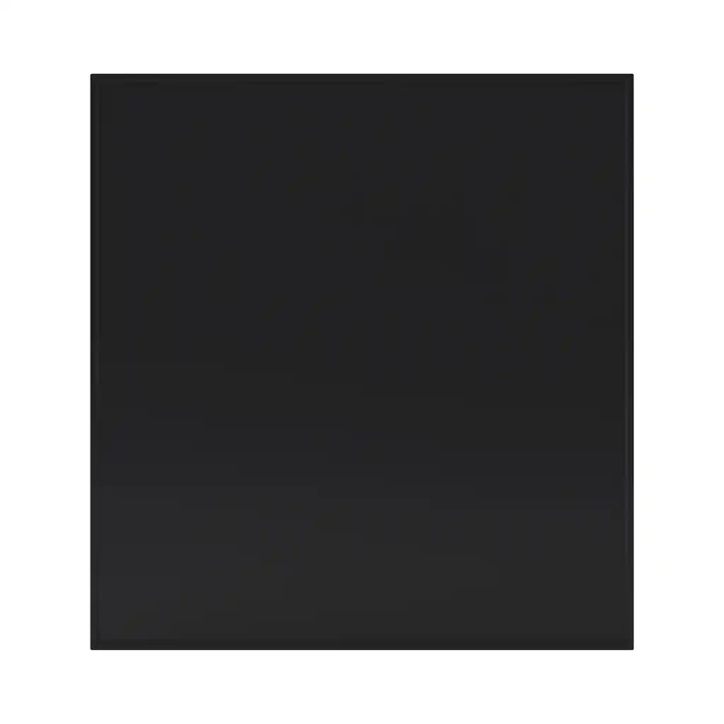 Porte de meuble de cuisine Pasilla noir mat l. 60 cm x H. 65 cm GoodHome