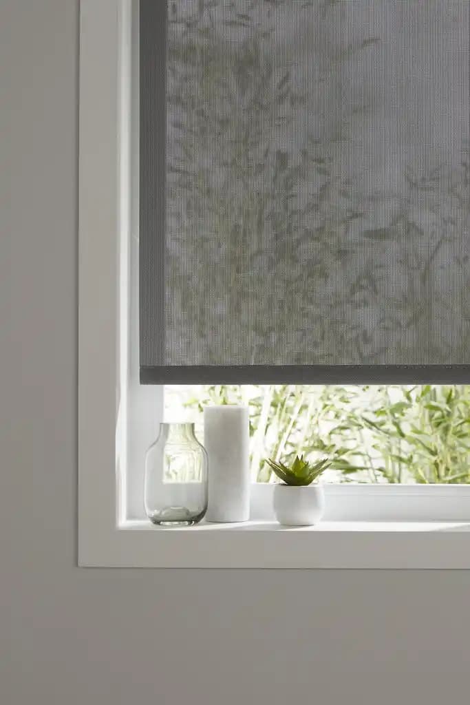 Store enrouleur tamisant Colours Mihl gris 180 x 240 cm