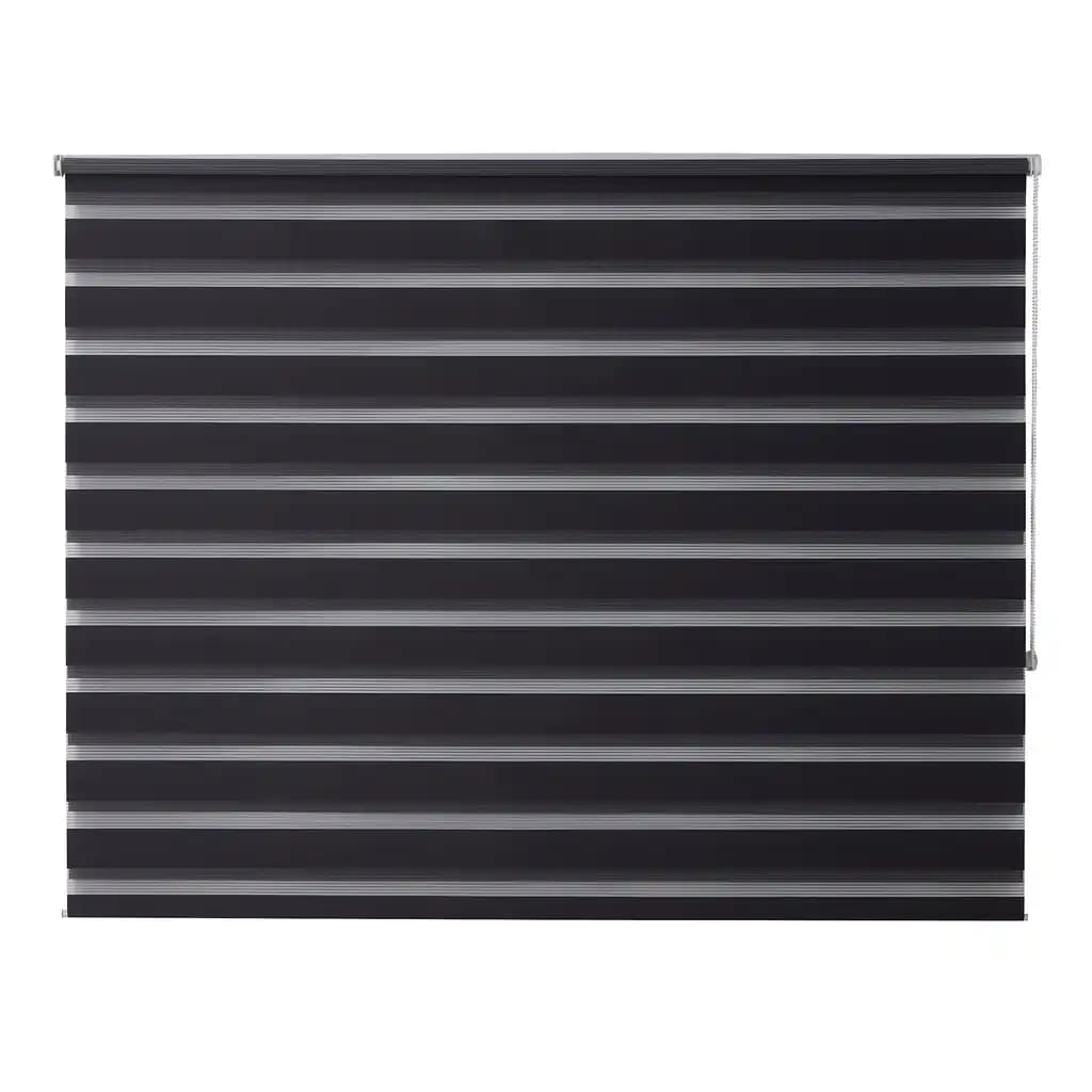 Store enrouleur jour / nuit Elin gris Colours 180 x 180 cm