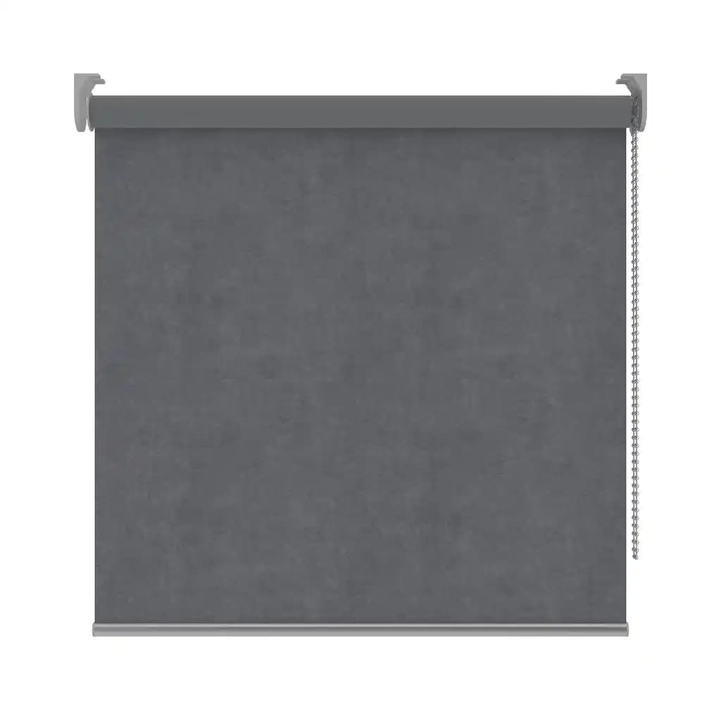 Store enrouleur occultant Velours gris 150 x 190 cm