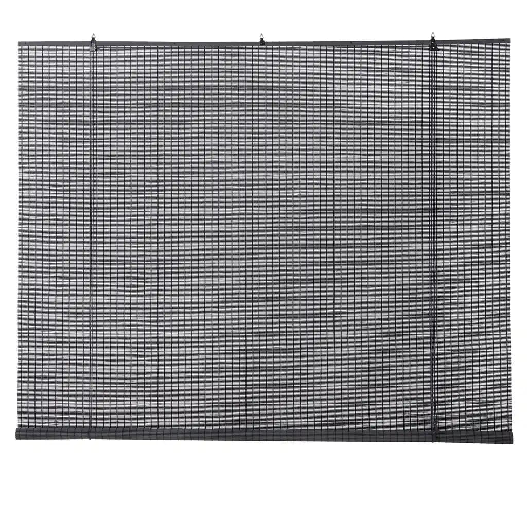 Store enrouleur bambou Colours Java gris 180 x 180 cm