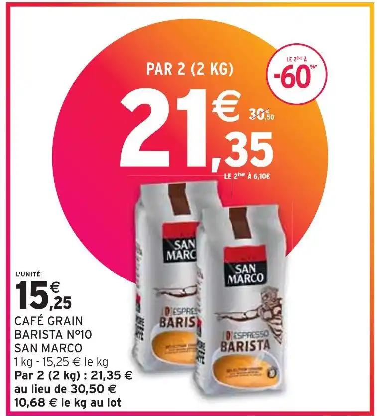 SAN MARCO CAFÉ GRAIN BARISTA N°10