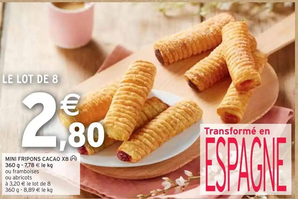 MINI FRIPONS CACAO X8