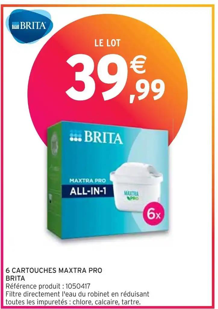 BRITA 6 CARTOUCHES MAXTRA PRO