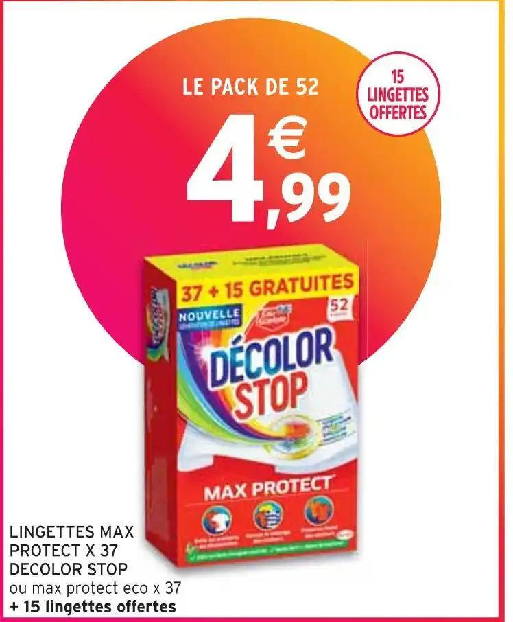 DECOLOR STOP LINGETTES MAX PROTECT X 37