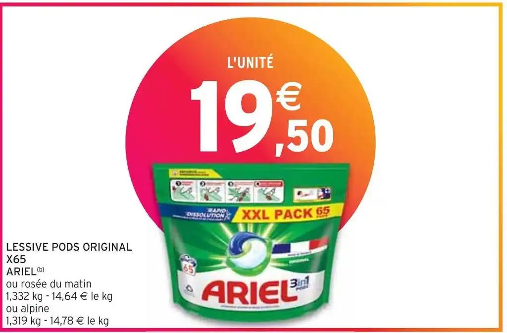 ARIEL LESSIVE PODS ORIGINAL X65(b)