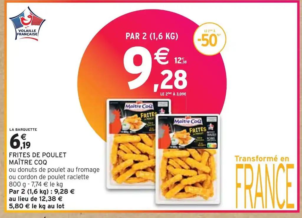 MAÎTRE COQ FRITES DE POULET