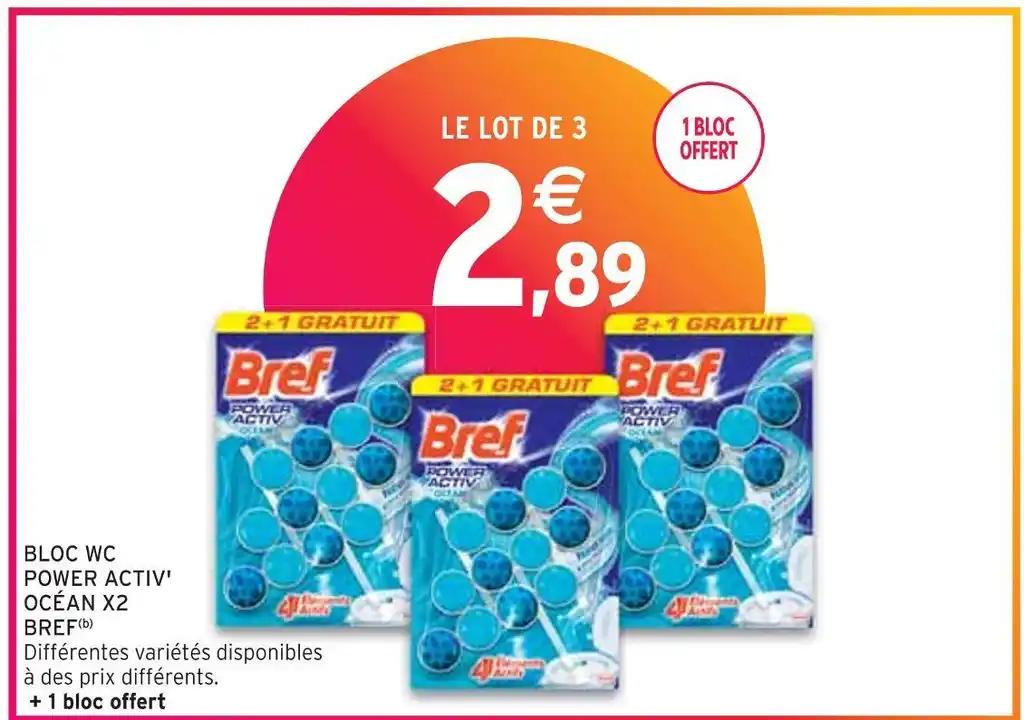 BREF BLOC WC POWER ACTIV' OCÉAN X2 (b)