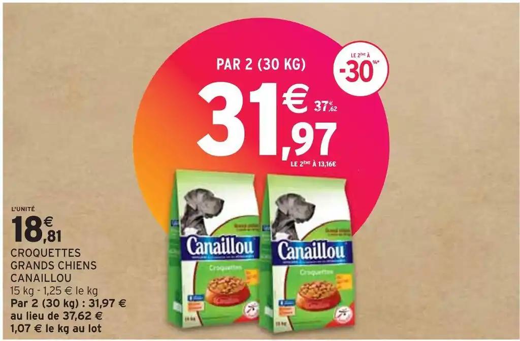 CANAILLOU CROQUETTES GRANDS CHIENS